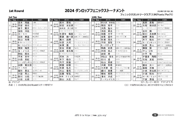 ダンロップフェニックストーナメント｜DUNLOP PHOENIX TOURNAMENT